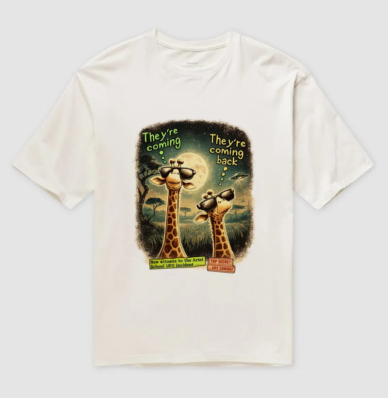 Camiseta Oversized Caso Ariel School - Imagem 4