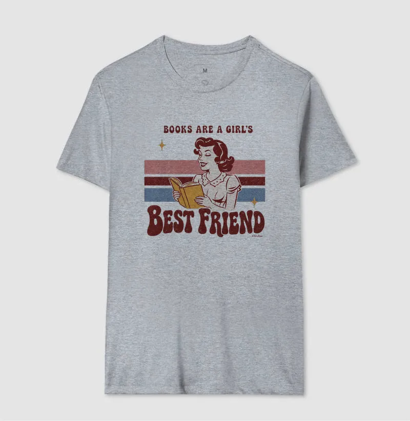 Camiseta Books Are a Girl’s Best Friend - Imagem 8