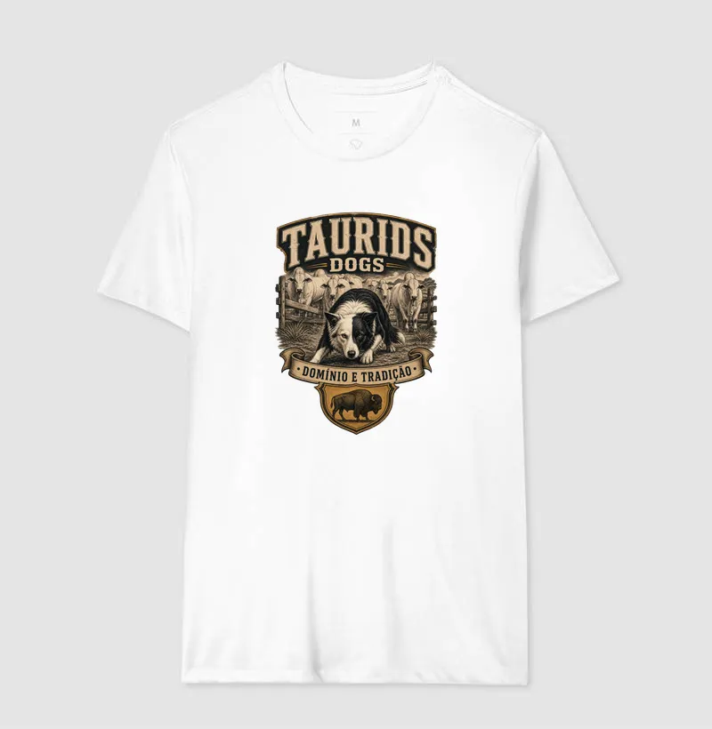 CAMISETA TAURIDS DOGS DOMINIO E TRADIÇÃO BORDER  - Imagem 4