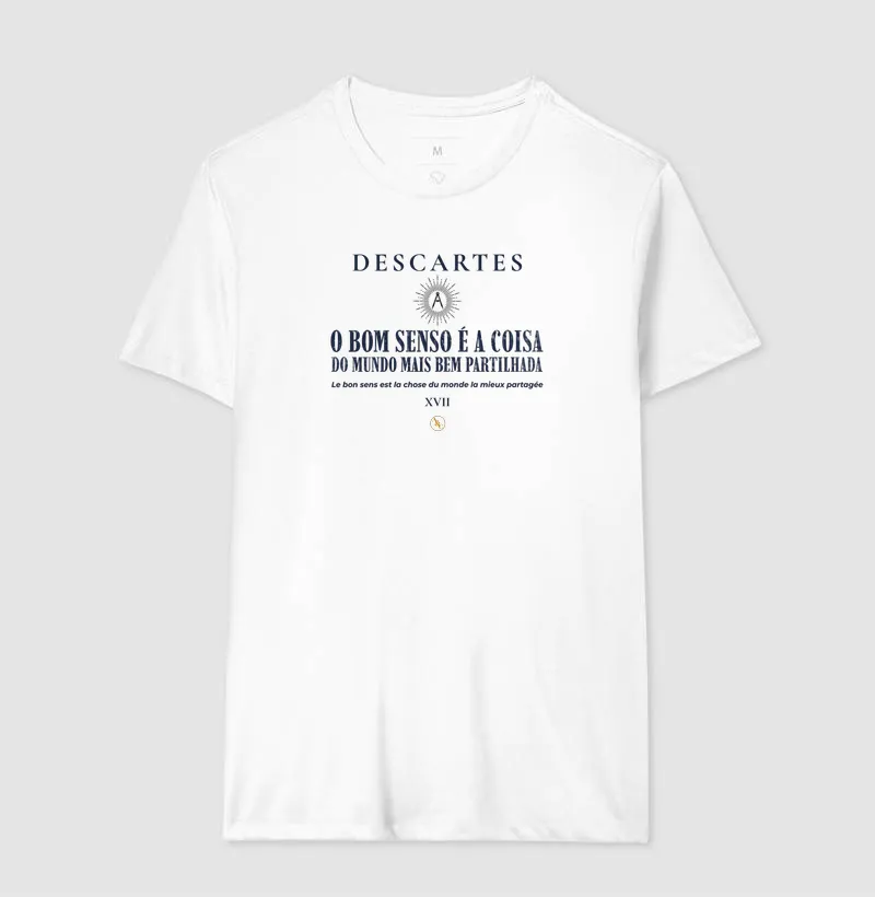 Camiseta O Bom Senso | Descartes & Discurso do Método - Imagem 7