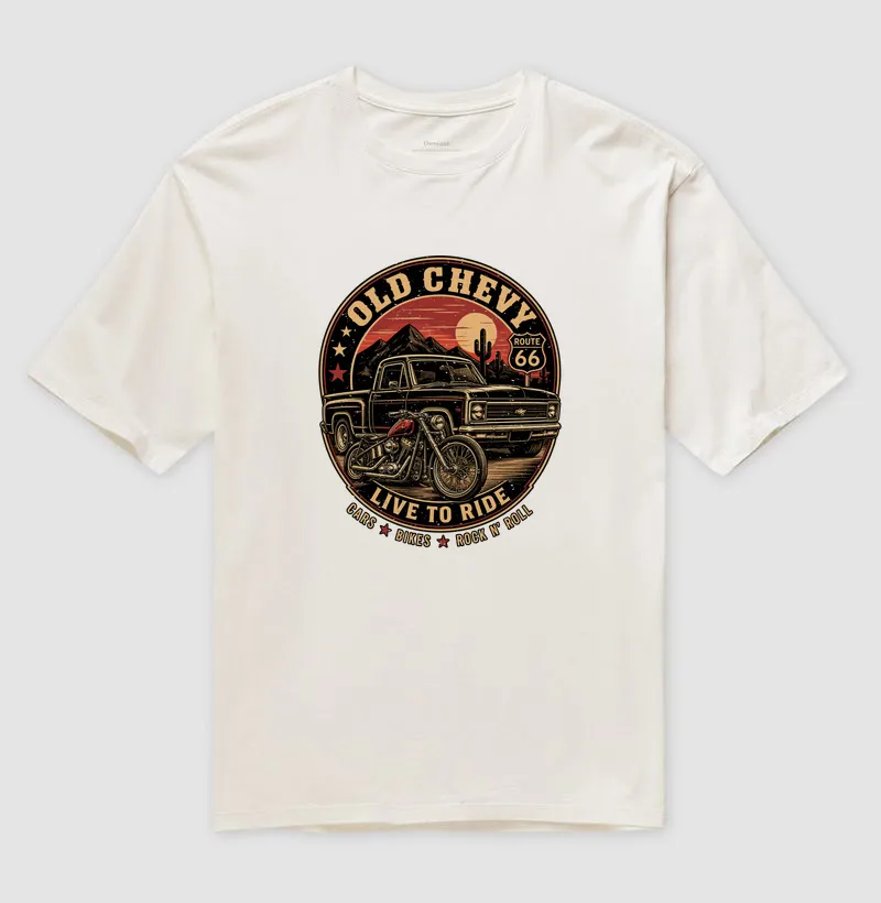 Live to Ride | Steel & Wheels - Old Chevy - Imagem 4