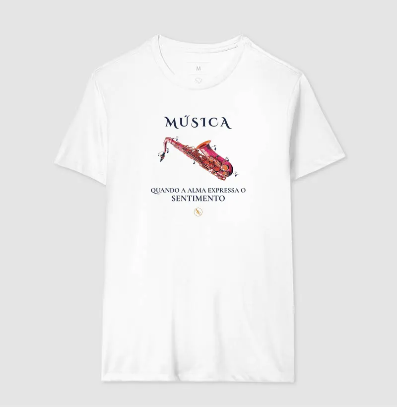 Camiseta Música, o Sentimento da Alma | Arte para Vestir - Imagem 7