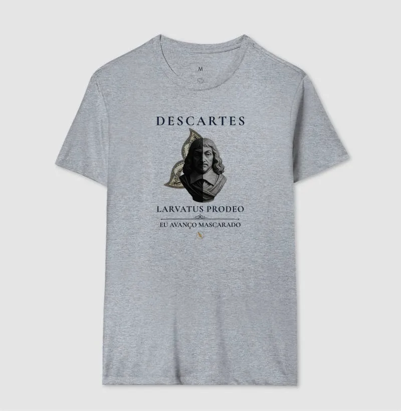 Camiseta A Máscara da Razão | Descartes - Imagem 11
