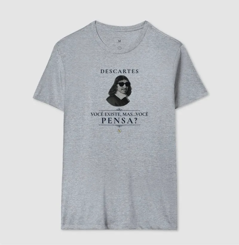COGITO 2.0 - Camiseta Filosófica René Descartes - Imagem 11