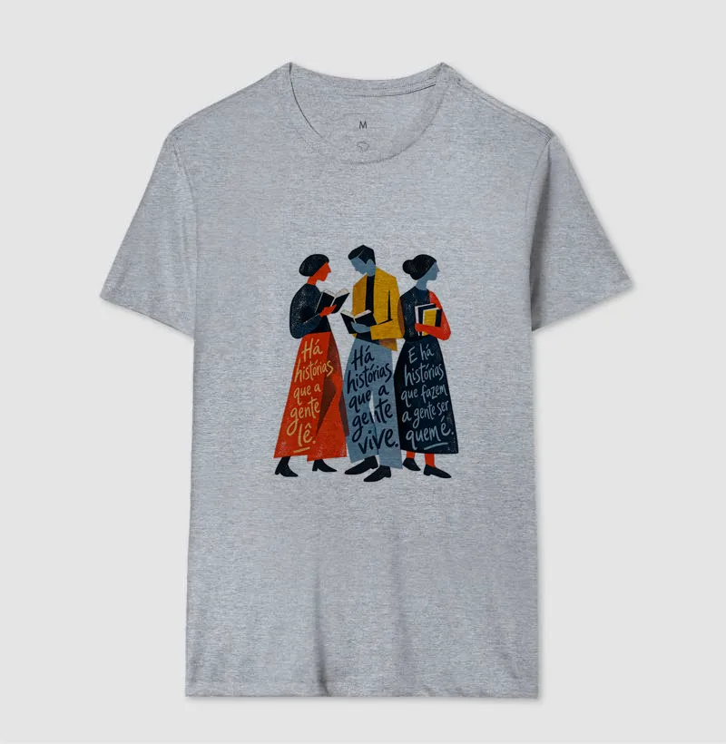 Camiseta Há Histórias Que a Gente Lê - Imagem 8