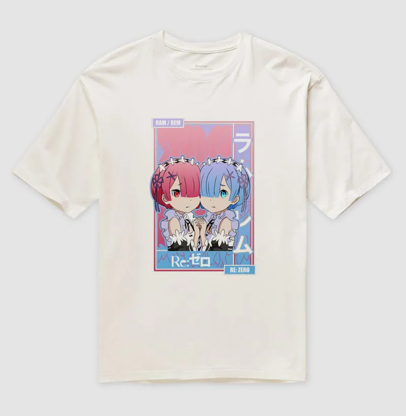 Camiseta Oversized Ryuzen — Twin Spirits