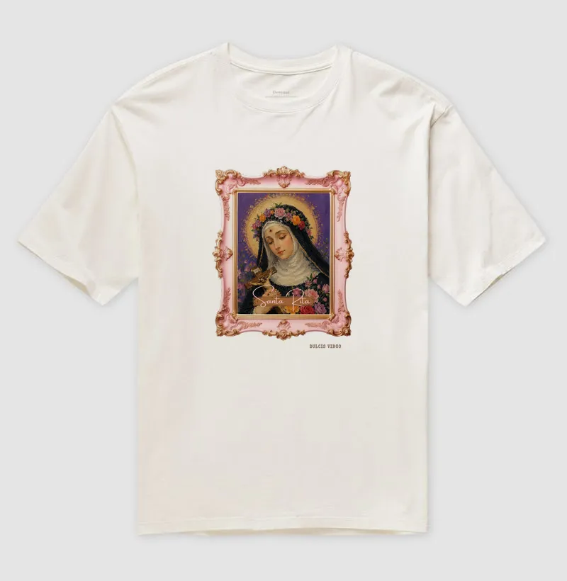 Santa Rita de Cássia - Pintura com Moldura
