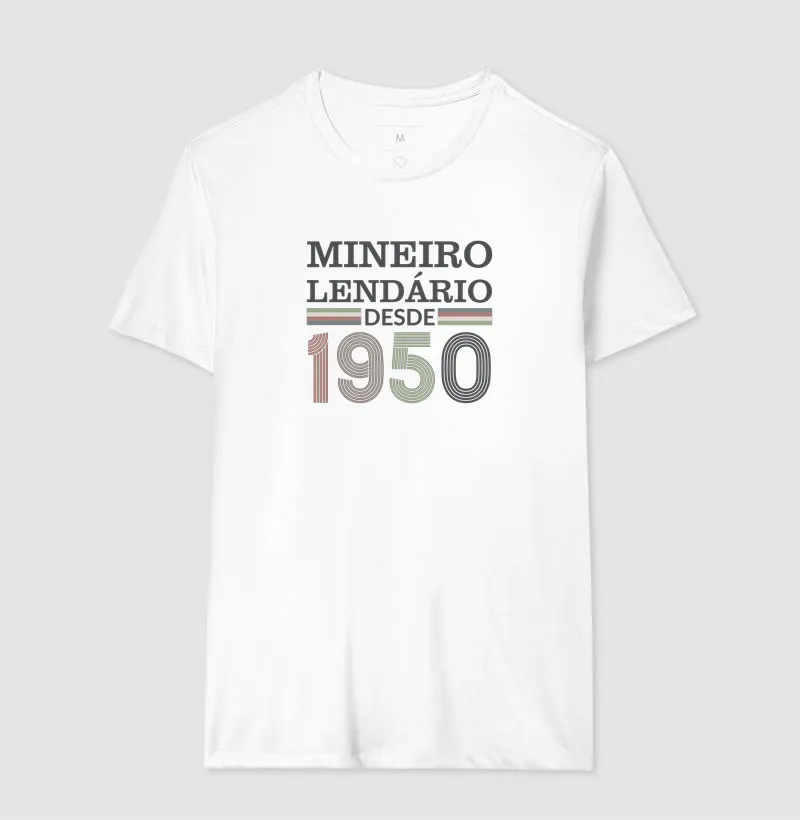 Camiseta Mineiro Lendário desde 1950 | Para personalizar 👉ANTES DA COMPRA👈 chame no WhatsApp - Imagem 5
