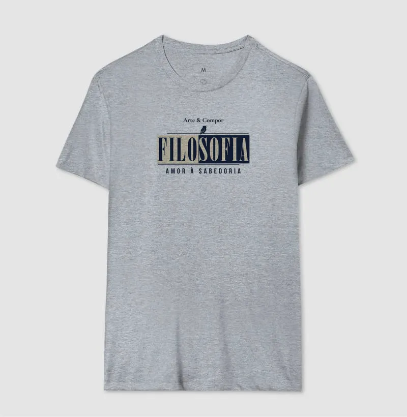 Camiseta Amor à Sabedoria – Filosofia para Quem Pensa - Imagem 11