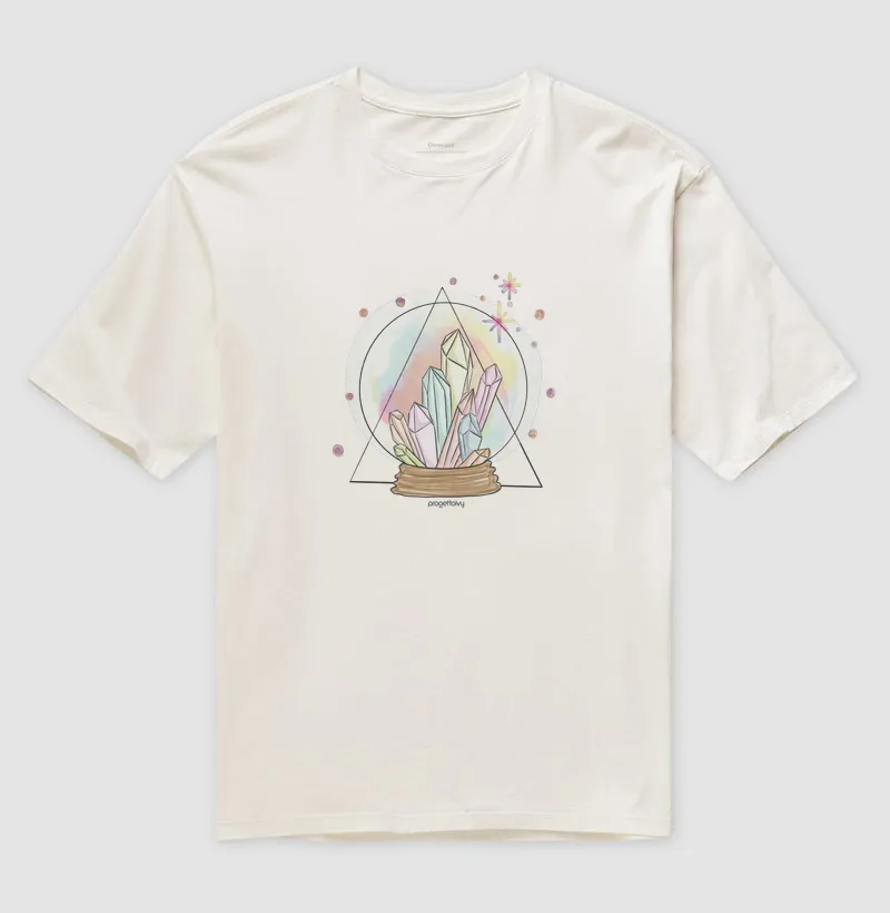 T shirt oversized bola de cristal - Imagem 2