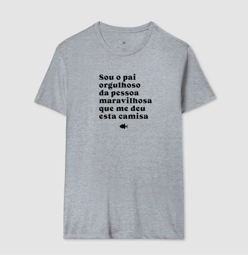 Pai Orgulhoso de Quem Me Deu Esta Camisa - #28912 - Imagem 6