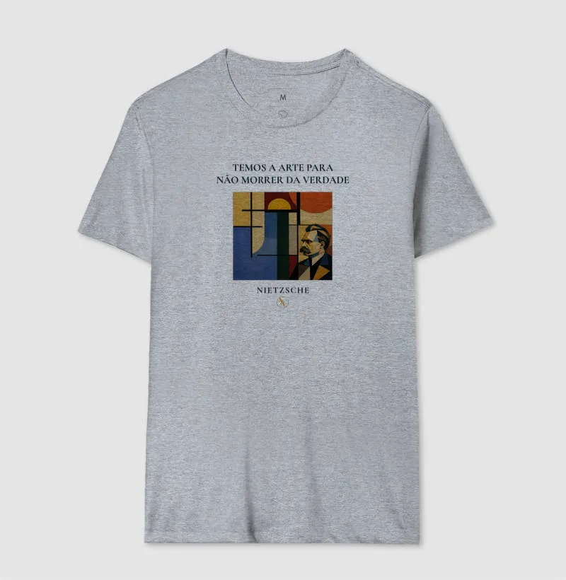 Camiseta A Arte de Não Morrer - Nietzsche - Imagem 11