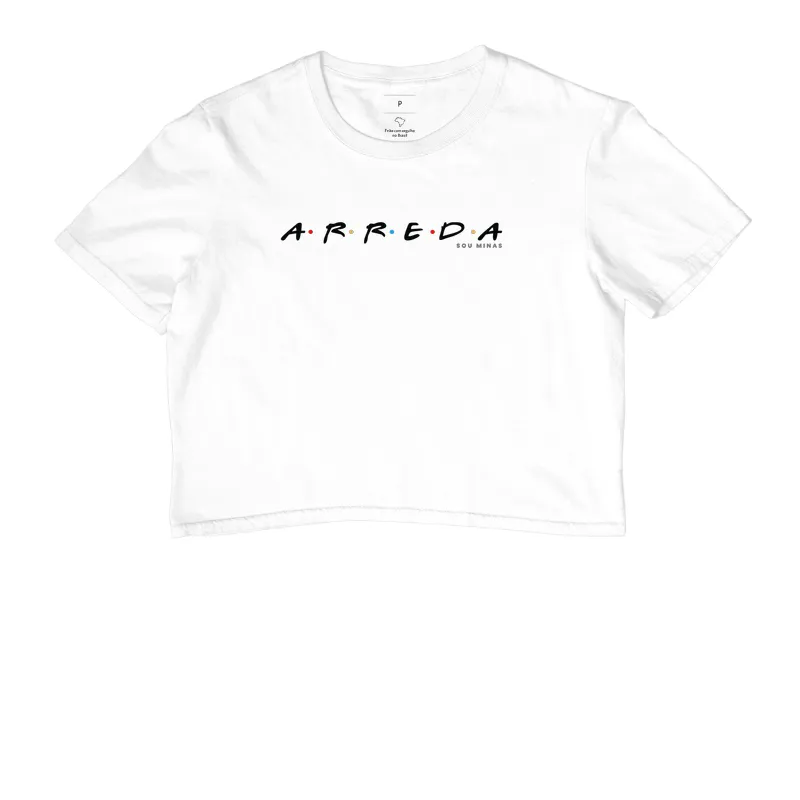 Camiseta Cropped Mineirês | Arreda! Versão 2026
