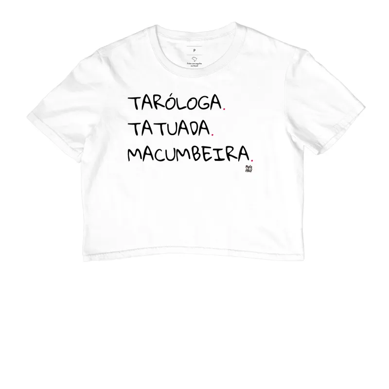 Cropped Taróloga, Tatuada & Macumbeira Maria Patuá