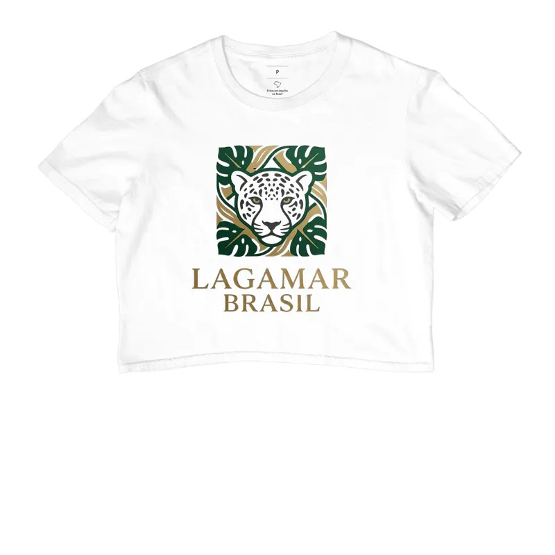 Cropped Onça Pintada