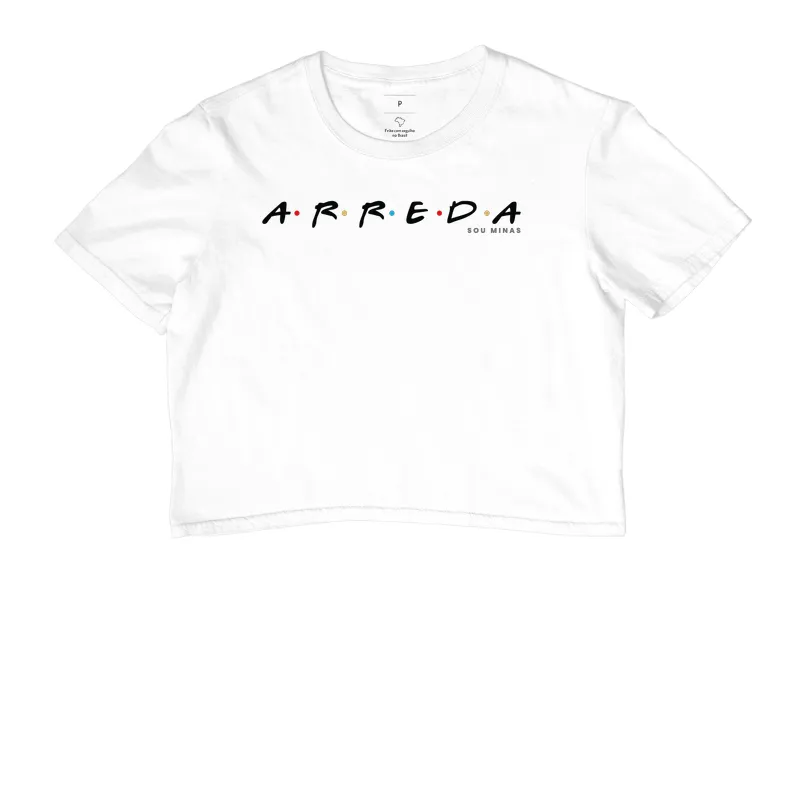 Camiseta Cropped Mineirês | Arreda! Versão 2026