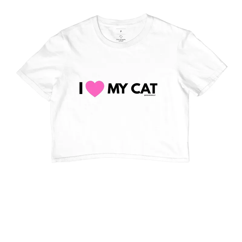 I LOVE MY CAT (pink)