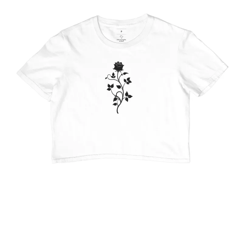  Rosa Negra Minimalista Maria Patuá - Imagem 3
