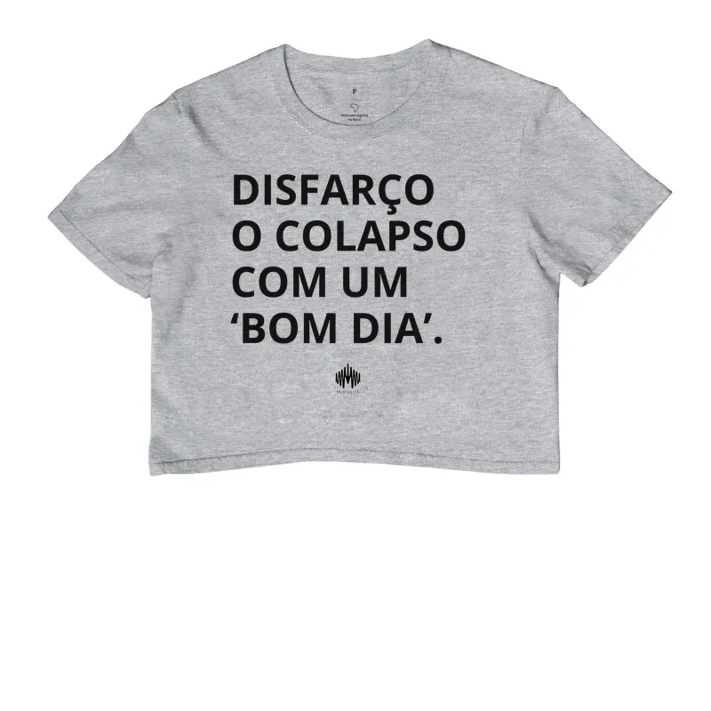Disfarço o colapso com um 'bom dia'. - Imagem 6