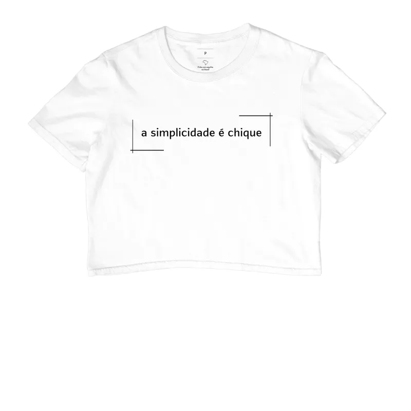 A simplicidade é chique