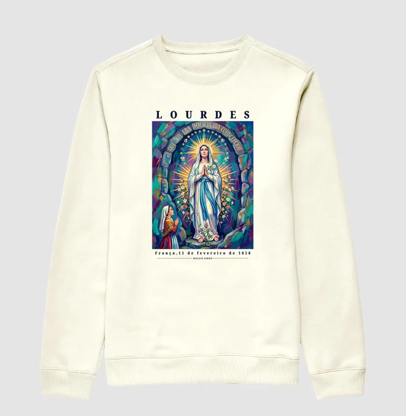 Nossa Senhora de Lourdes, pintura.
