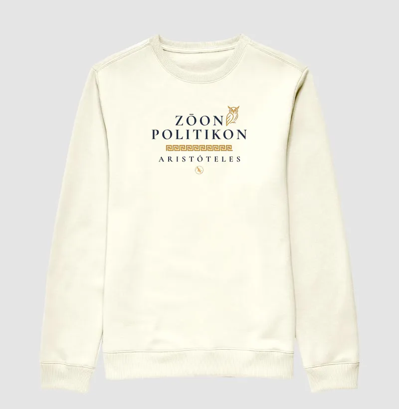CAMISETA TIPOGRÁFICA ZŌON POLITIKON - ARISTÓTELES