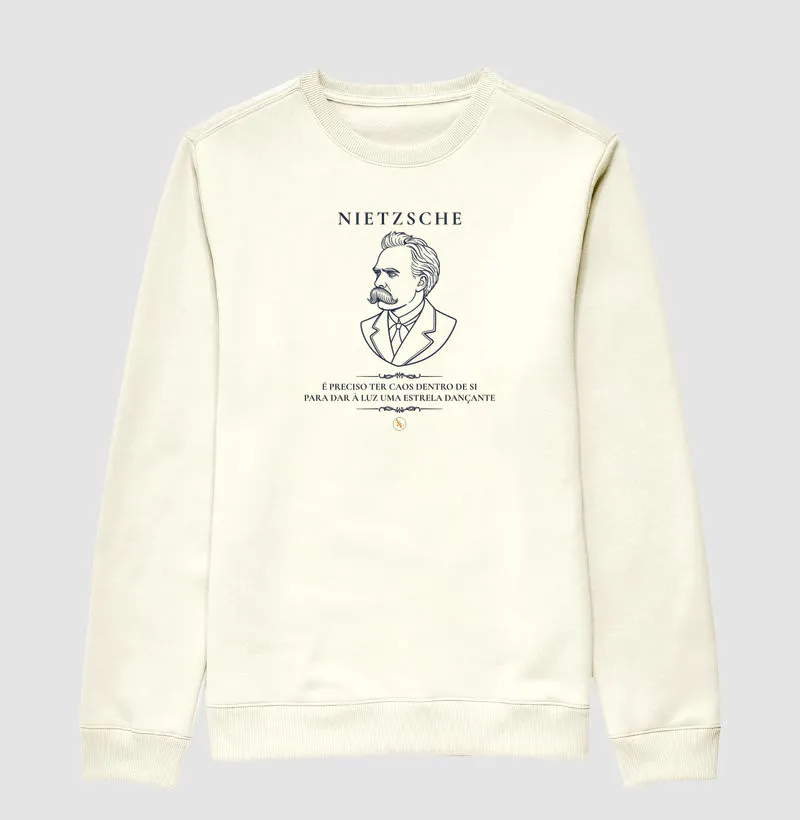Camiseta Dançar no Abismo - Friedrich Nietzsche | Filosofia & Atitude