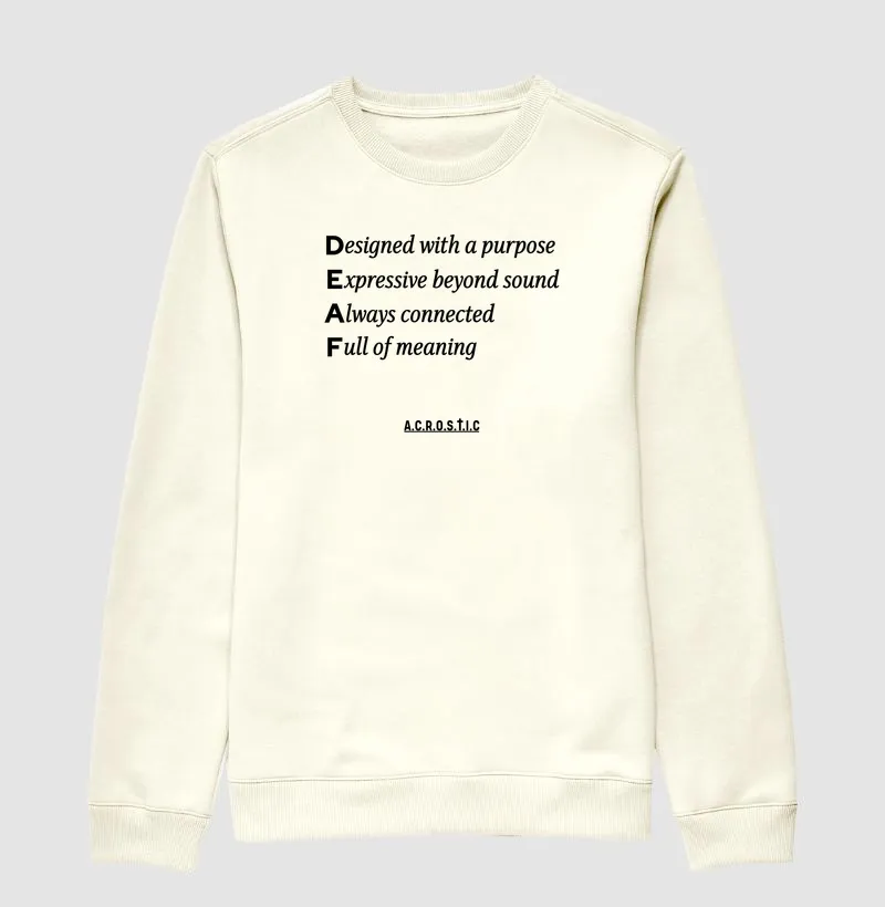D.E.A.F | a.c.r.o.s.t.i.c