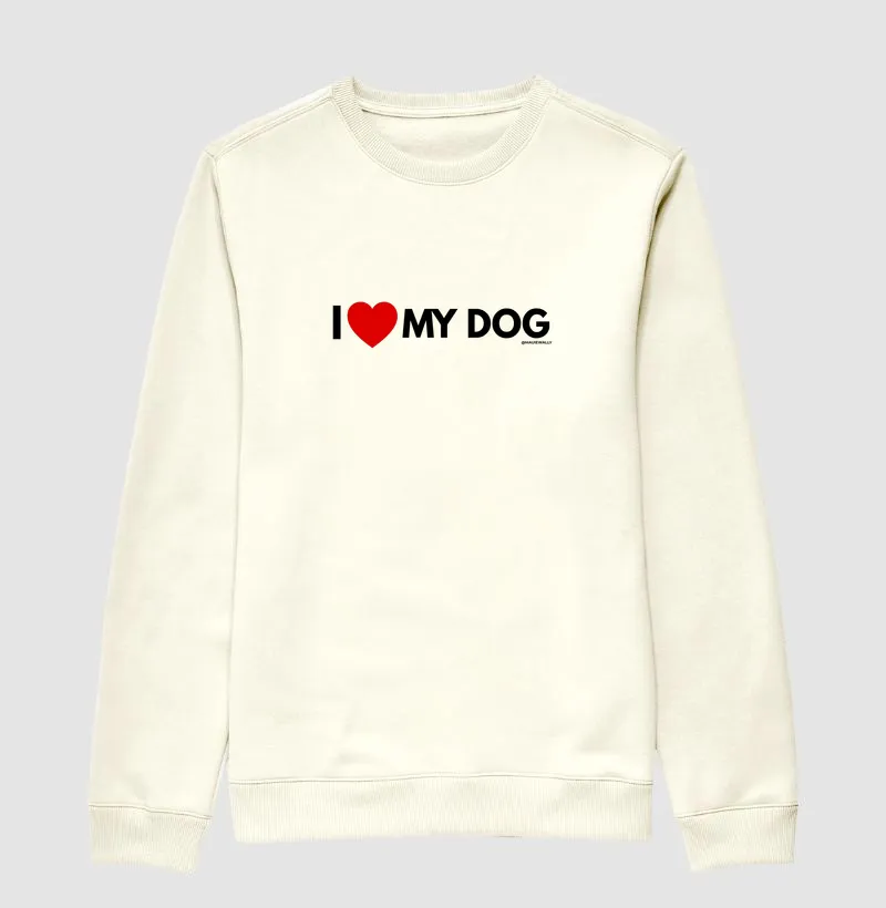 I Love my Dog (red)