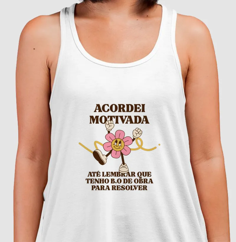 Acordei motivada! 