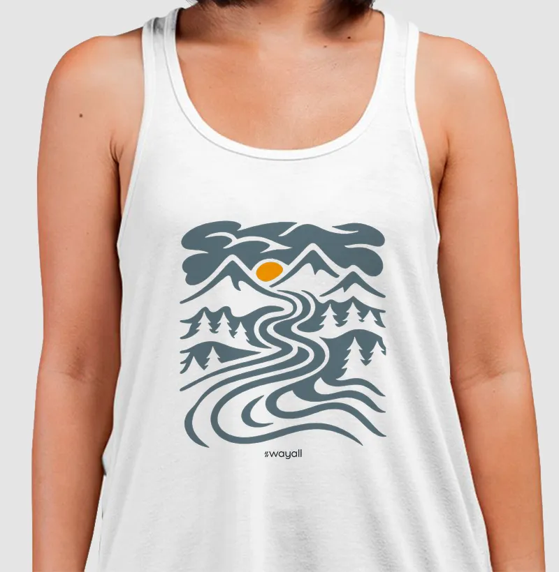 Camiseta Regata - Caminhos da serenidade