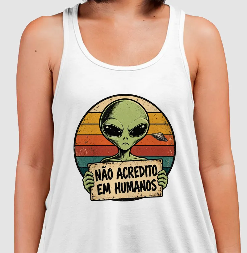NÃO ACREDITO EM HUMANOS - Regata