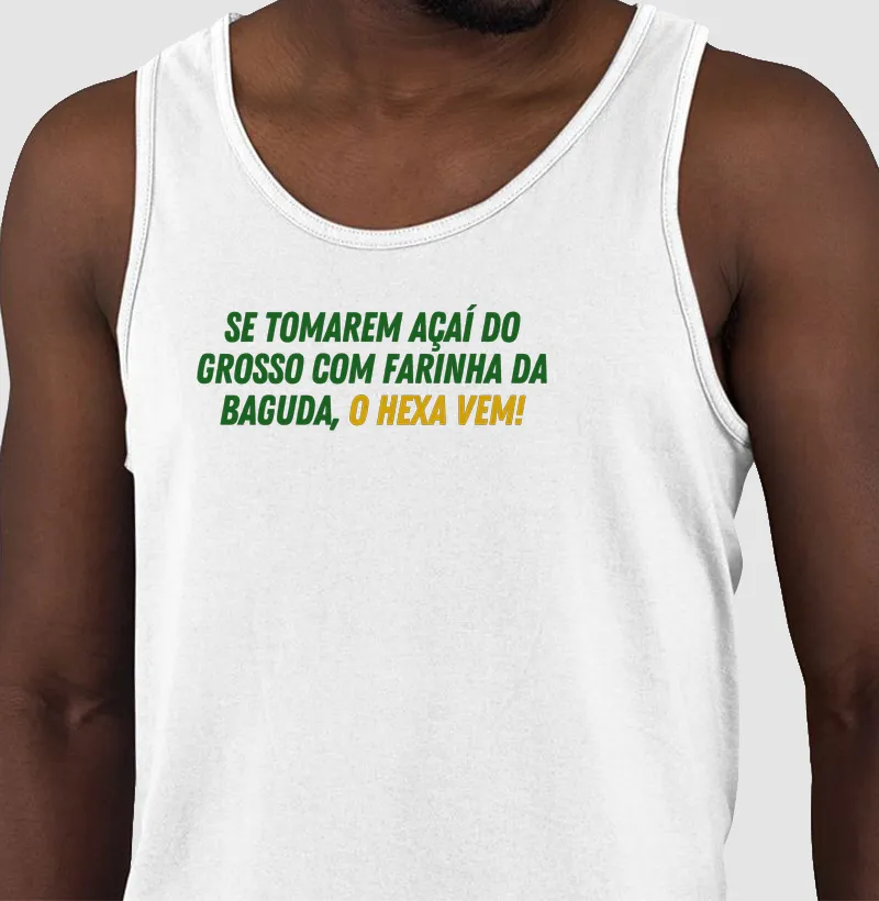 Açaí do grosso com farinha da baguda