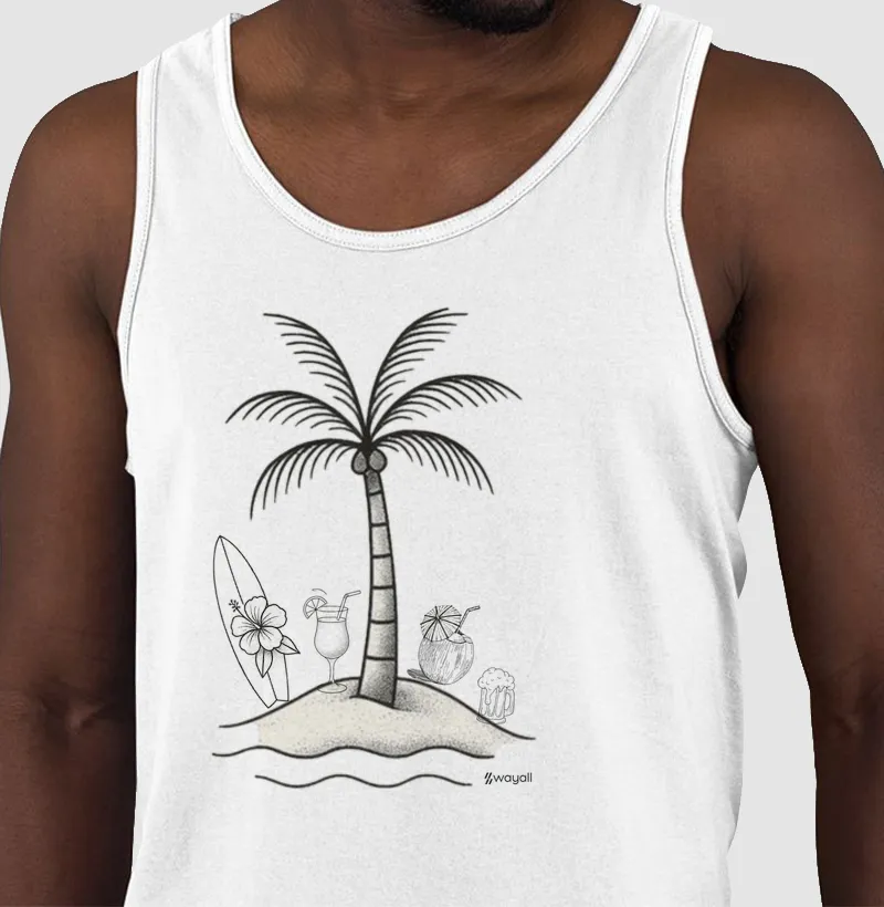Camiseta Regata - The Island