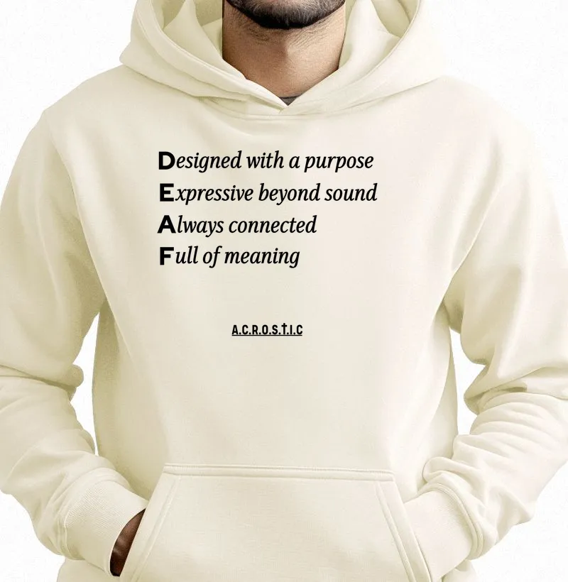 D.E.A.F | a.c.r.o.s.t.i.c