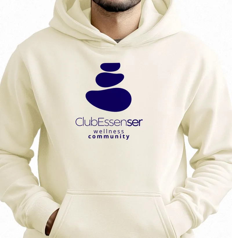 Moleton hoodie logo grande