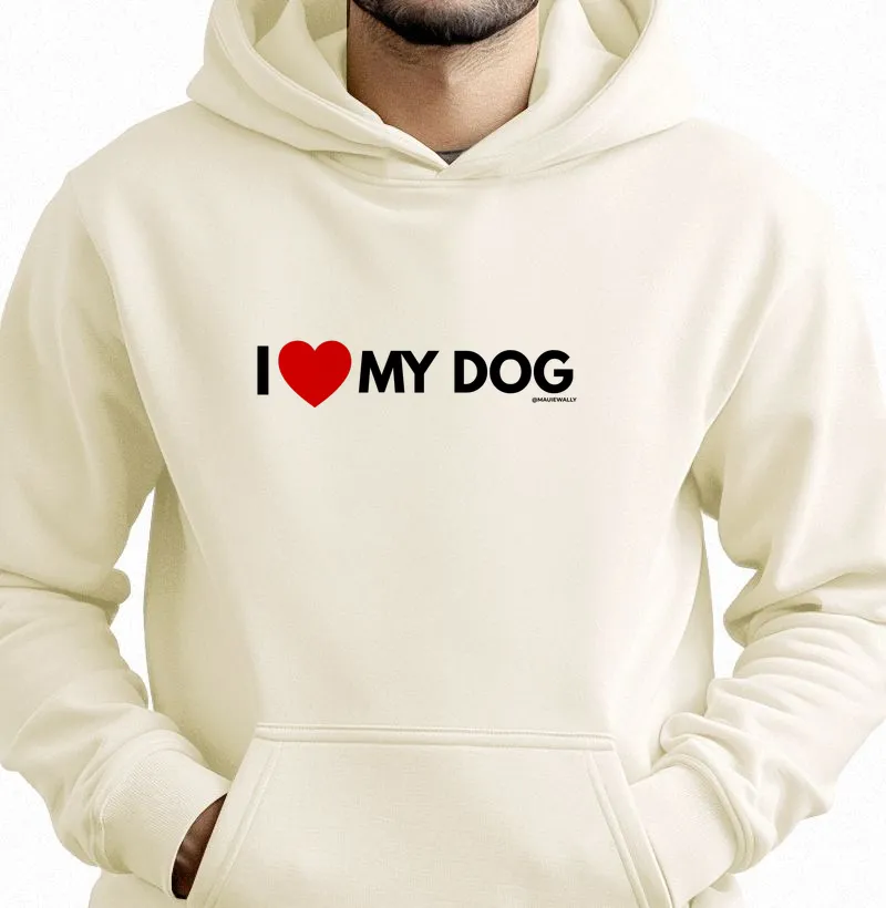 I Love my Dog (red)
