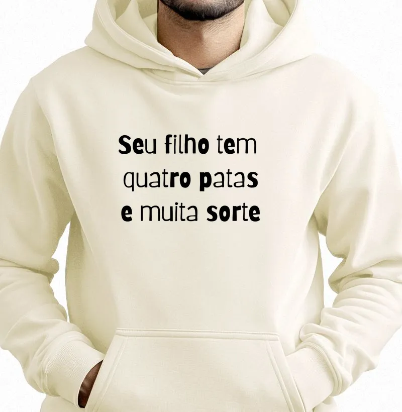 Seu filho tem 4 patas e muita sorte
