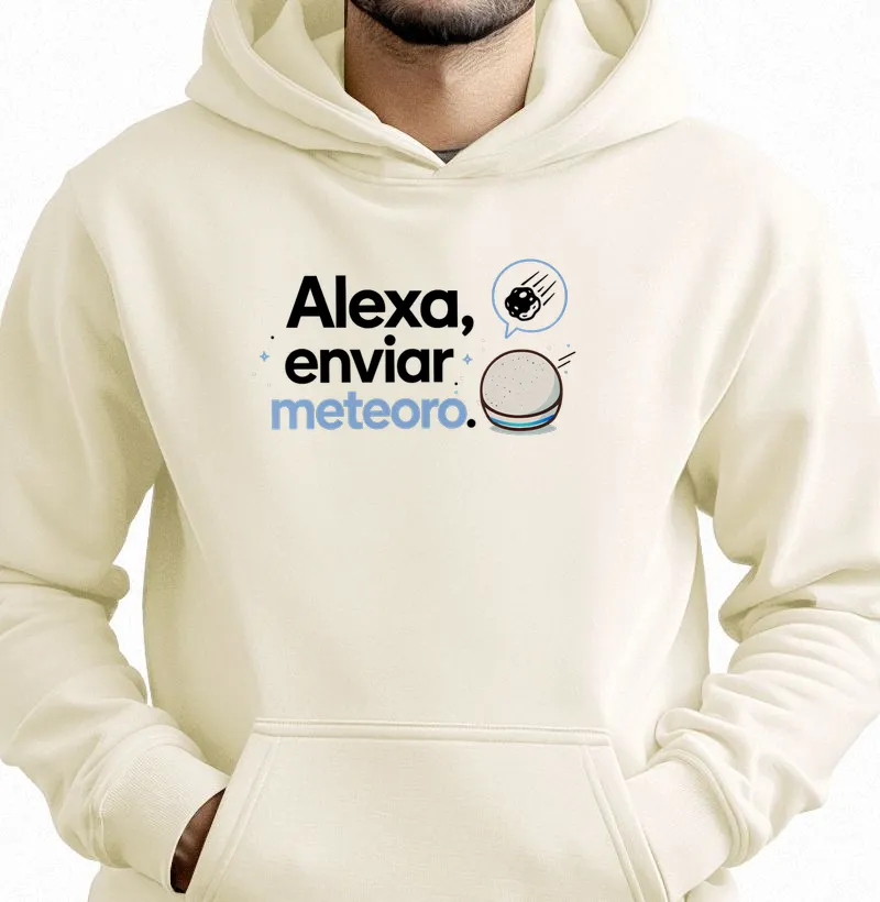 ALEXA, ENVIAR METEORO - Hoodie Moletom