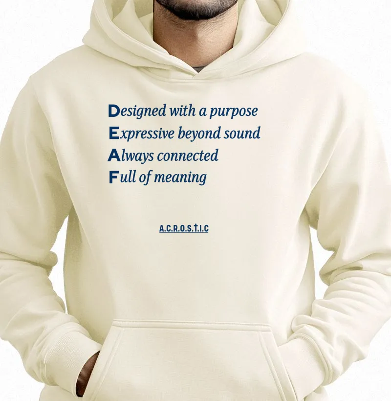 D.E.A.F | a.c.r.o.s.t.i.c
