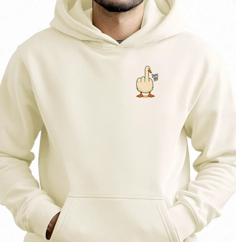 DUCK YOU MINIMALISTA - Hoodie Moletom