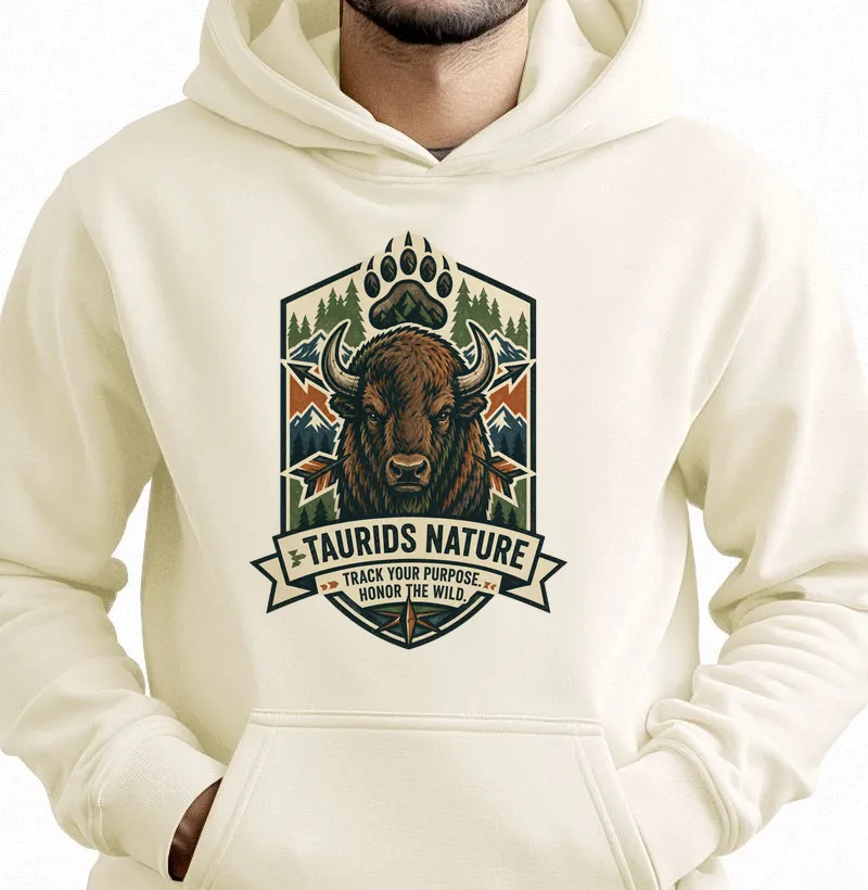 MOLETOM TAURIDS TRS NATURE BISON FRONT 