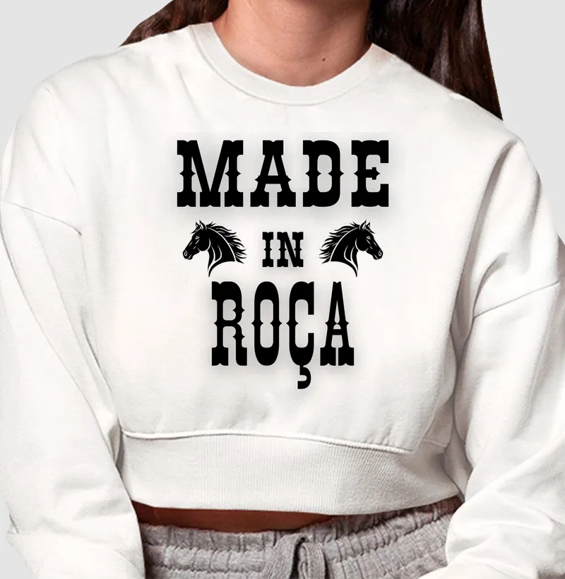 Moletom Made in Roça