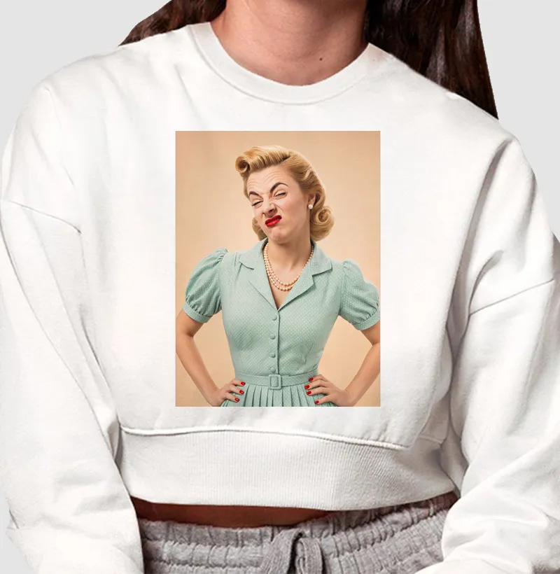 AMEI! - Cropped Moletom