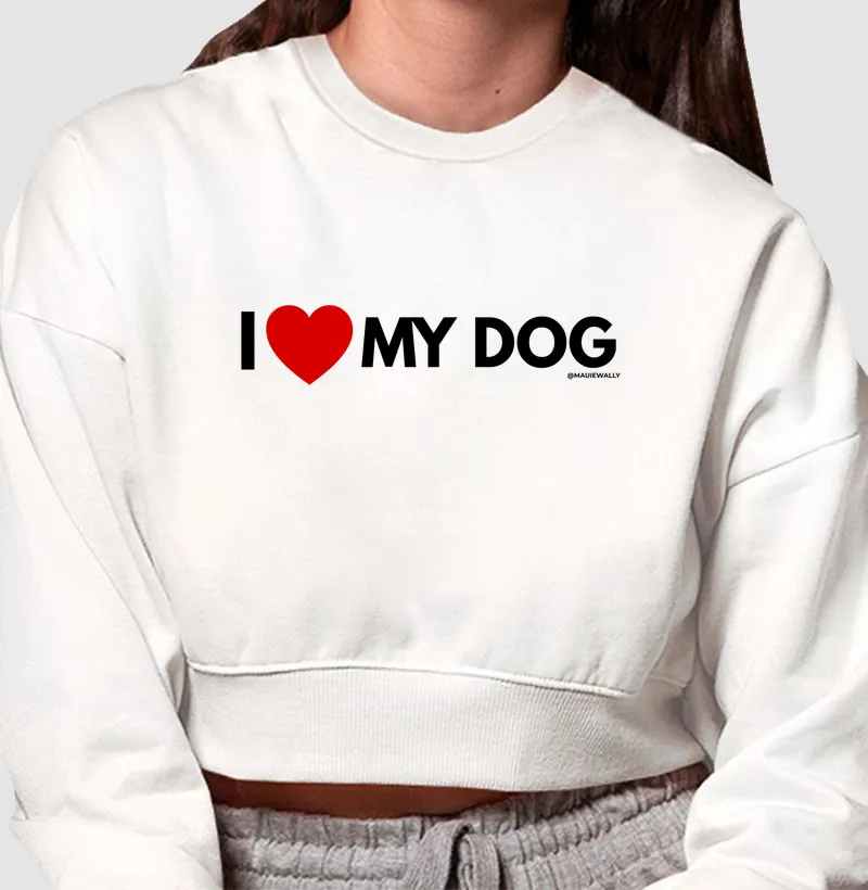 I Love my Dog (red)