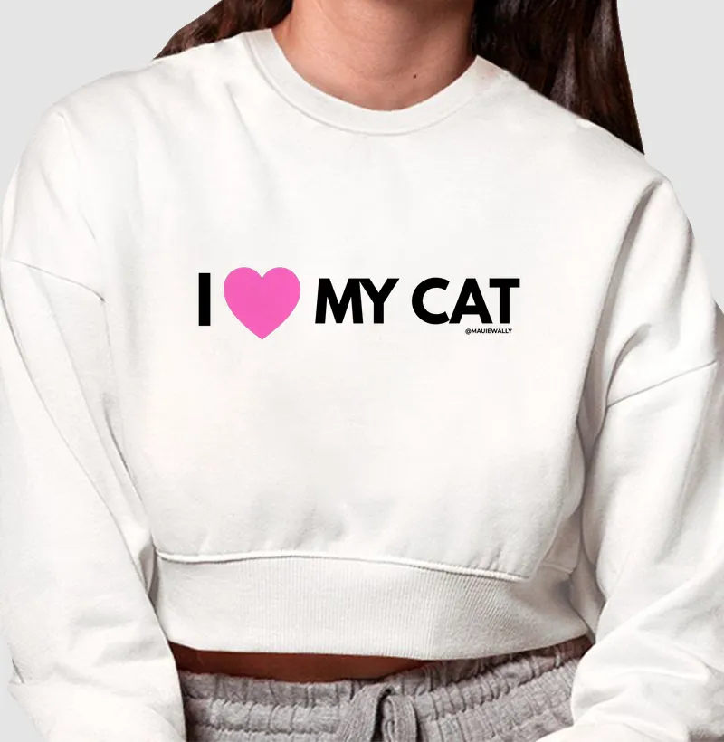 I LOVE MY CAT (pink)