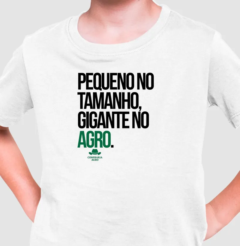Pequeno no tamanho, gigante no agro.