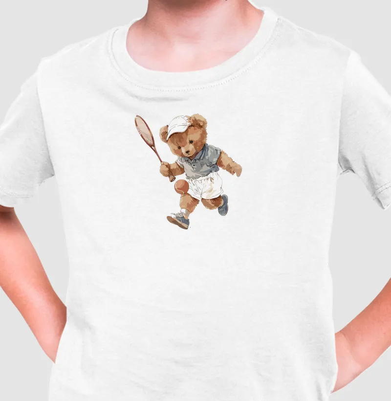URSO TENISTA RETRÔ