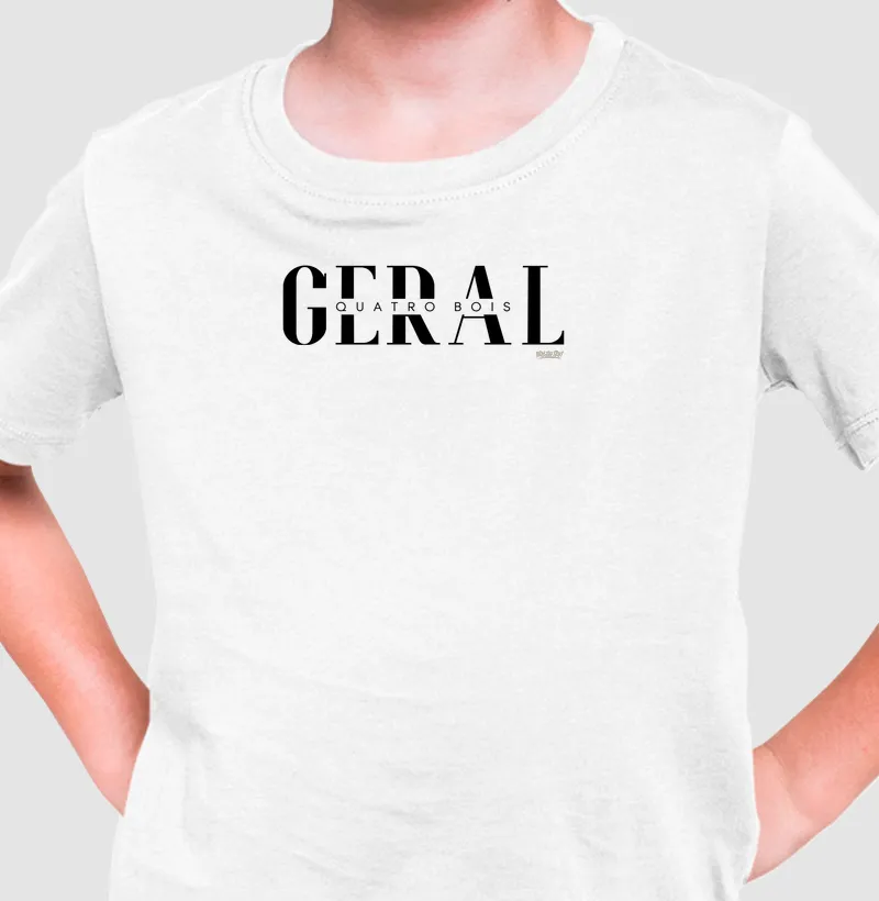 Camisa Infantil - Geral Quatro Bois