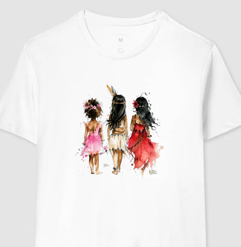 Mirins Meninas Maria Patuá - Camiseta